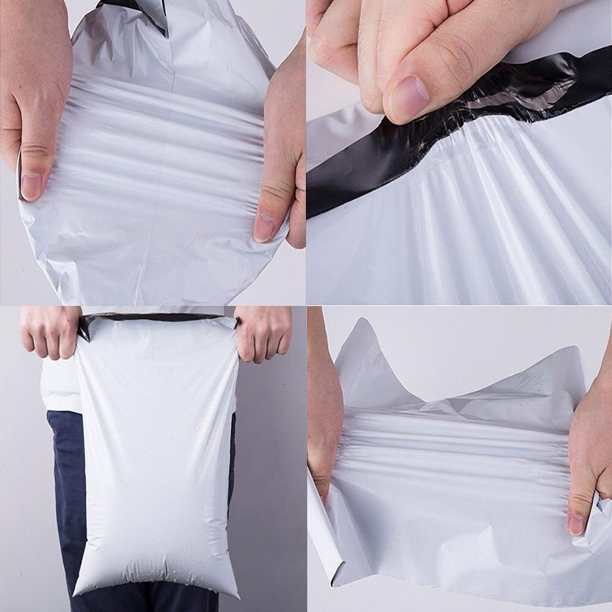 Pack 100 Bolsas Courier Sobre Envios Embalaje Autoadhesiva 30x42 11MIC