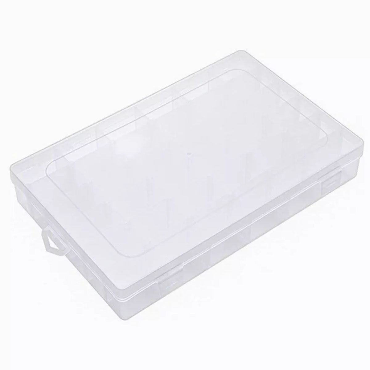 Caja De Almacenamiento Extraíble Con 36 Compartimentos. Medidas 27X17X4 cms