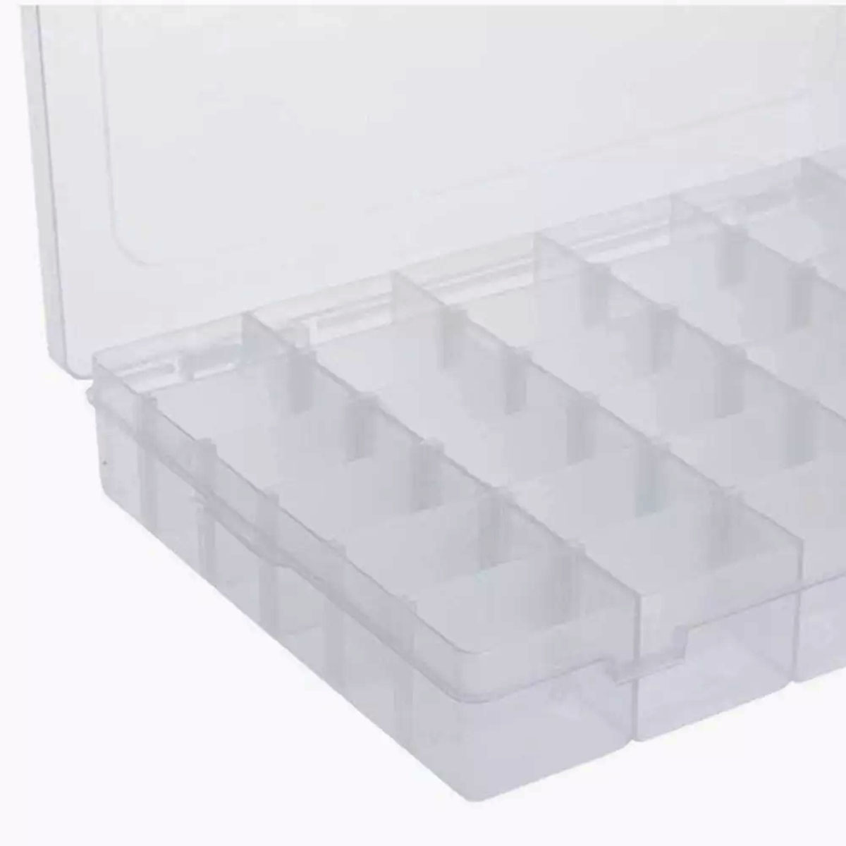 Caja De Almacenamiento Extraíble Con 36 Compartimentos. Medidas 27X17X4 cms