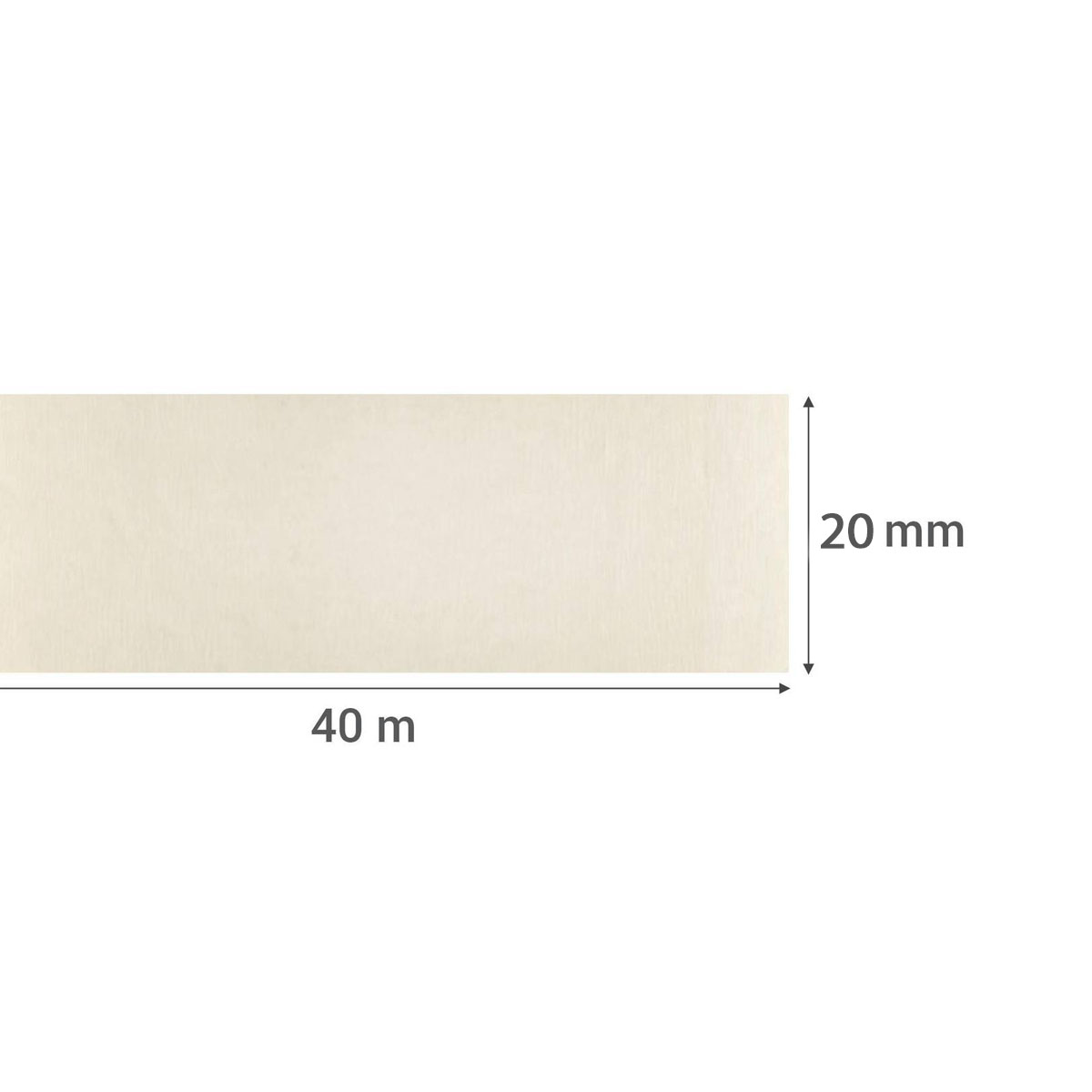 Cinta Masking Tape 1 20mm X 40mt (cinta Enmascarar) 1und