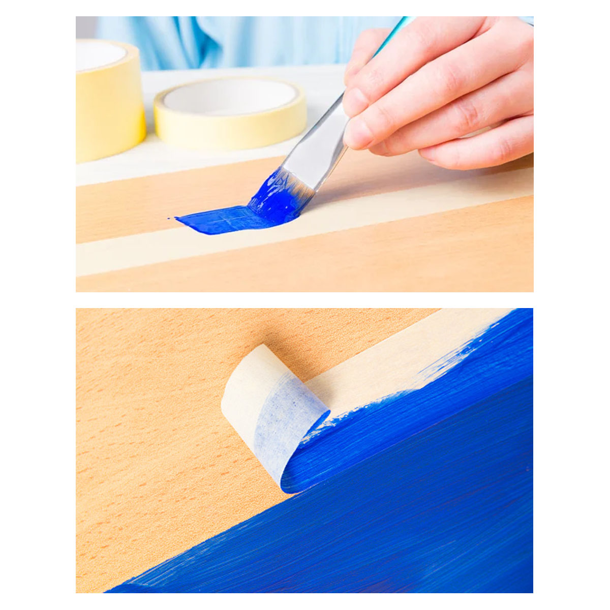 Cinta Masking Tape   45mm X 40mt (cinta Enmascarar) 1und