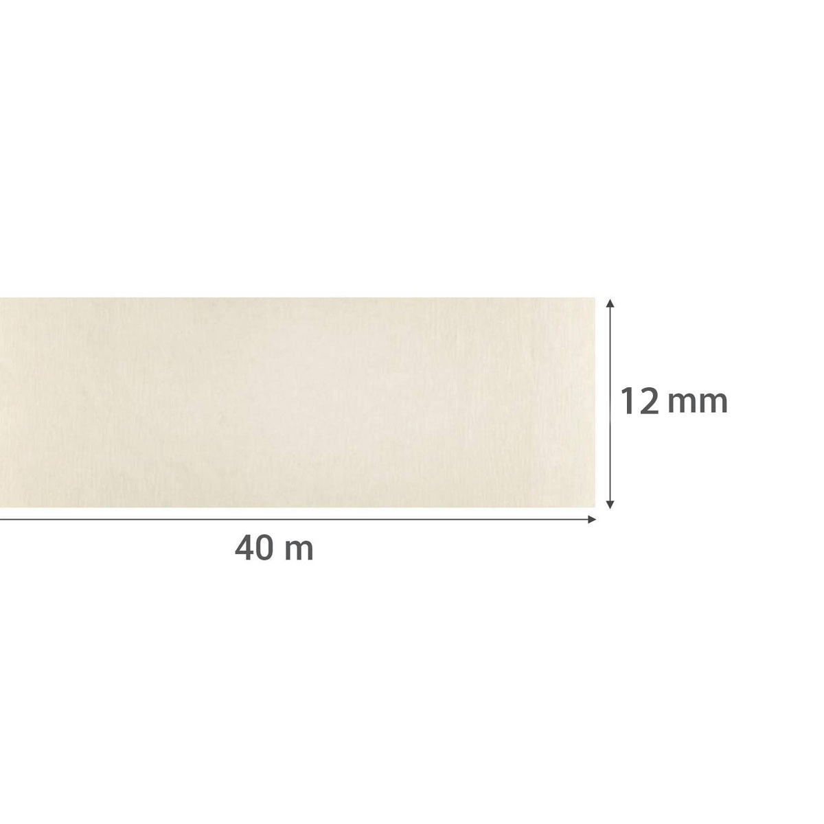 Cintas De Papel Para Enmascarar Masking Tape 12mmx40m 1und