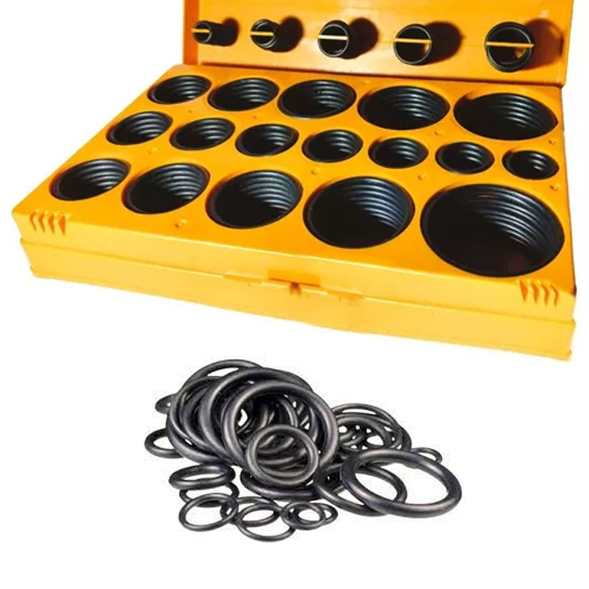 Set De Gomas Para Sellar O-ring 419 Piezas