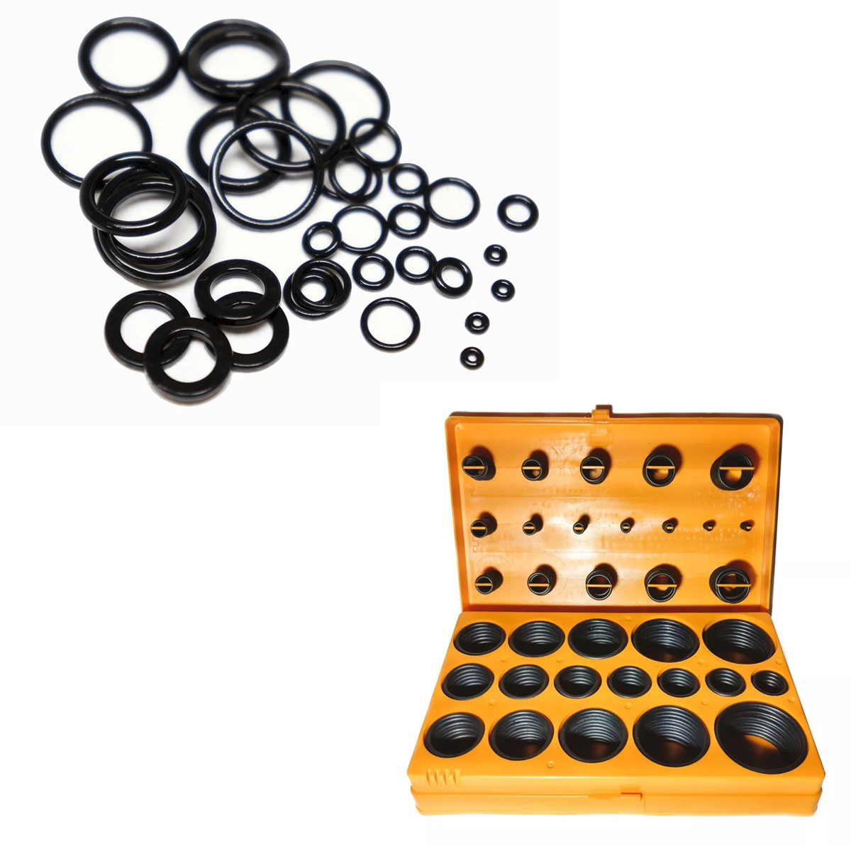 Set De Gomas Para Sellar O-ring 419 Piezas